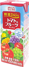 農協・トマト＆フルーツミックス(200ml)