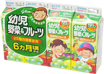 グリコ・幼児野菜＆フルーツ(100ml×4)